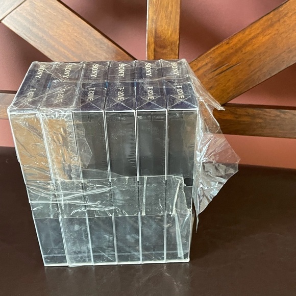 Sony premium VHS 6 hour blank tapes set of six new - Picture 10 of 13